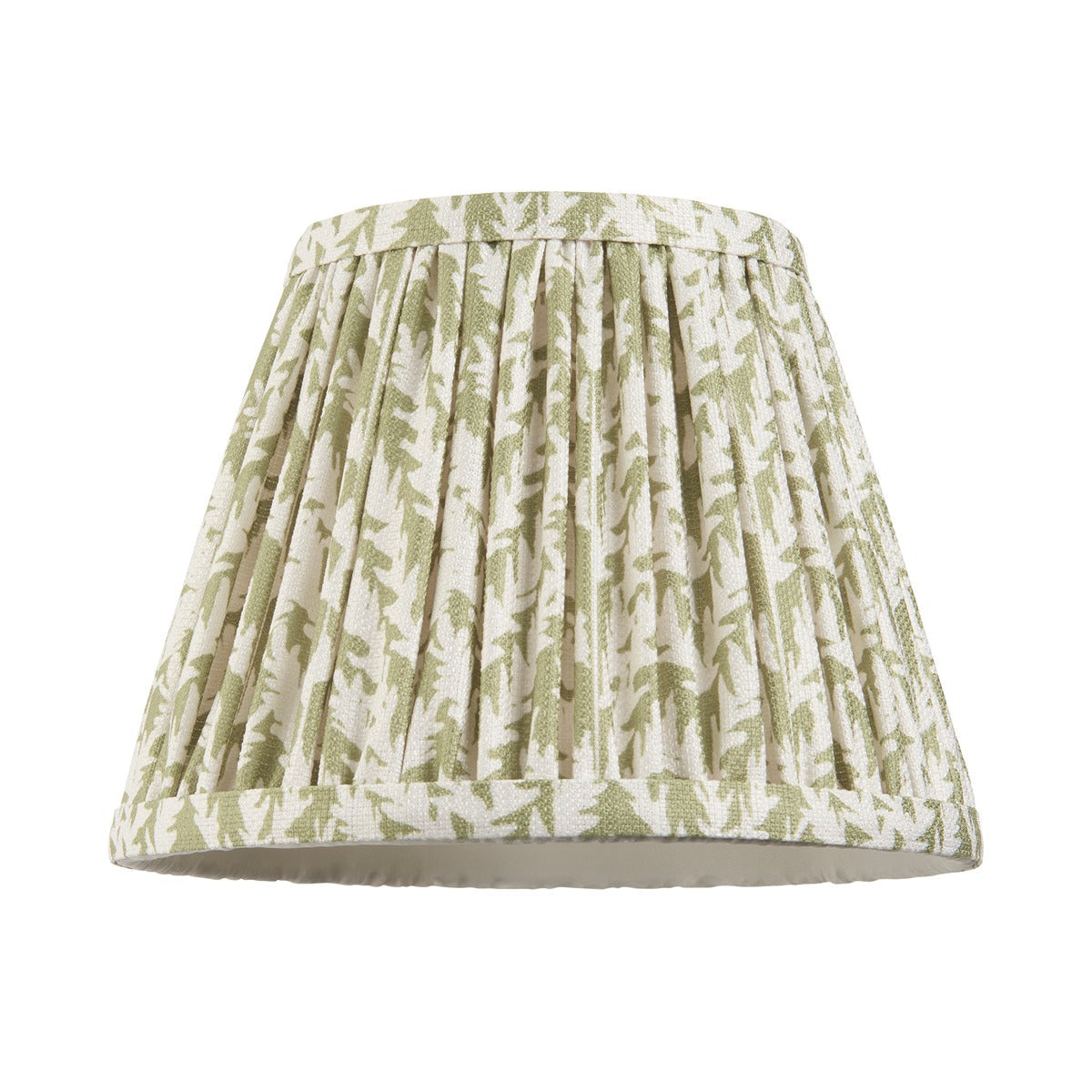 Leaf Shade 20cm - Herb Garden Green Fabric
