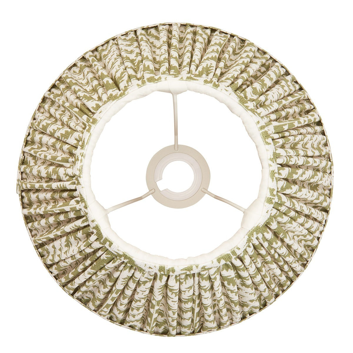 Leaf Shade 30cm - Herb Garden Green Fabric