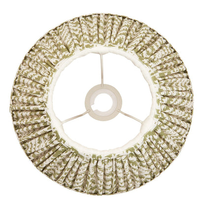 Leaf Shade 30cm - Herb Garden Green Fabric
