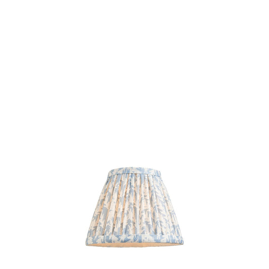 Leaf Shade 16cm - Shell Bay Blue Fabric