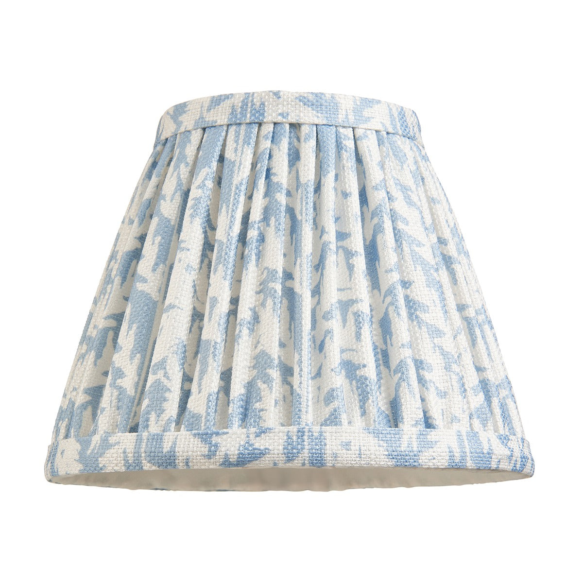 Leaf Shade 16cm - Shell Bay Blue Fabric