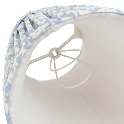 Leaf Shade 16cm - Shell Bay Blue Fabric