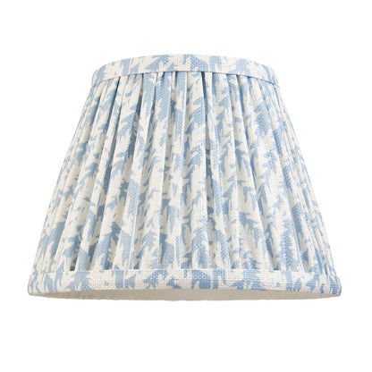 Leaf Shade 20cm - Shell Bay Blue Fabric