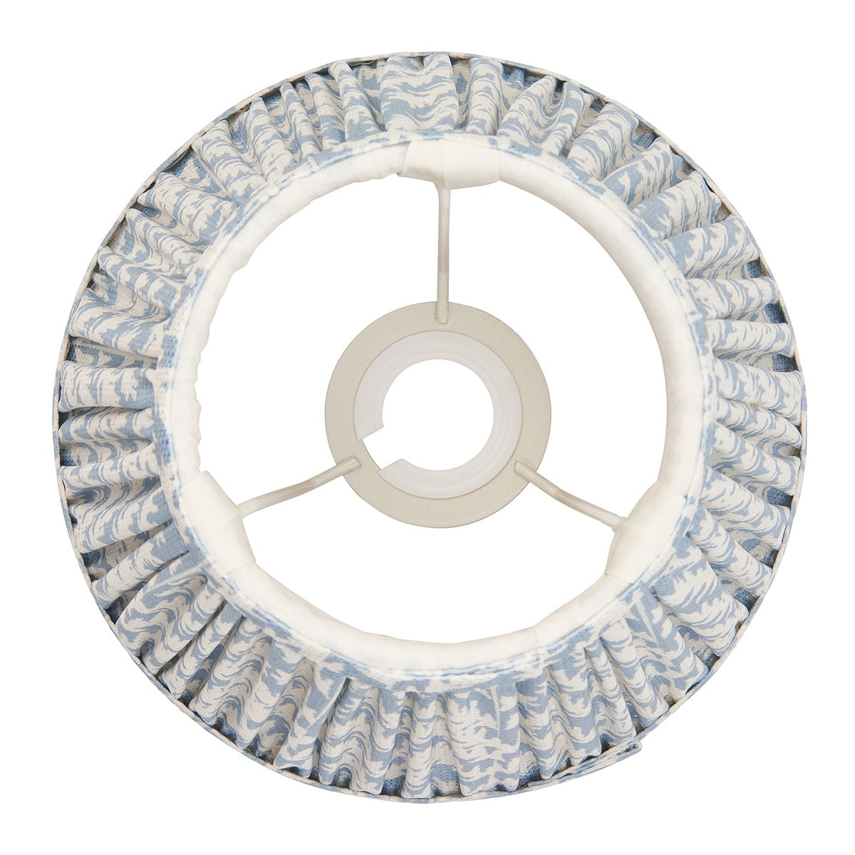 Leaf Shade 20cm - Shell Bay Blue Fabric