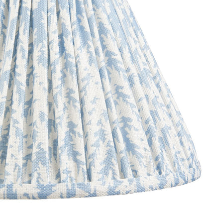 Leaf Shade 30cm - Shell Bay Blue Fabric