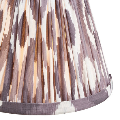 Ikat Shade 16cm - Pearl Grey Fabric