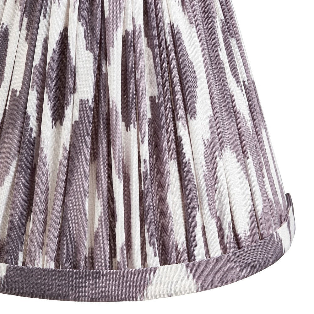 Ikat Shade 16cm - Pearl Grey Fabric
