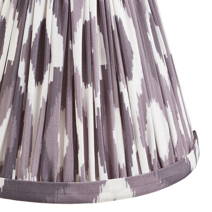 Ikat Shade 16cm - Pearl Grey Fabric