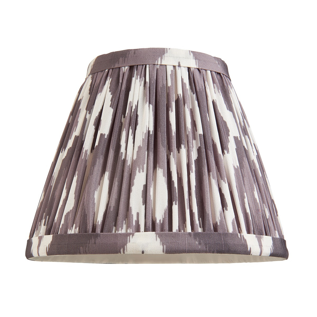 Ikat Shade 16cm - Pearl Grey Fabric
