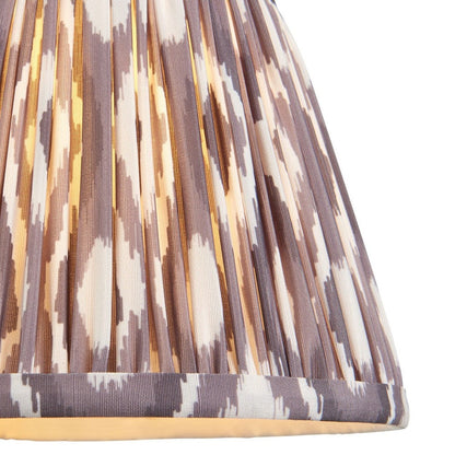 Ikat Shade 20cm - Pearl Grey Fabric
