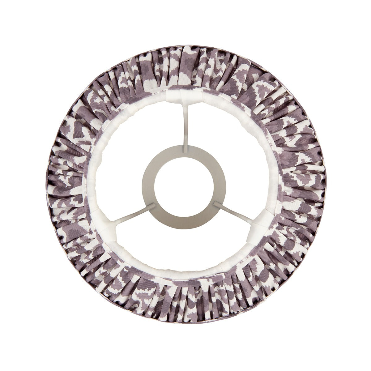 Ikat Shade 20cm - Pearl Grey Fabric