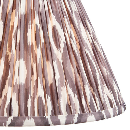 Ikat Shade 30cm - Pearl Grey Fabric