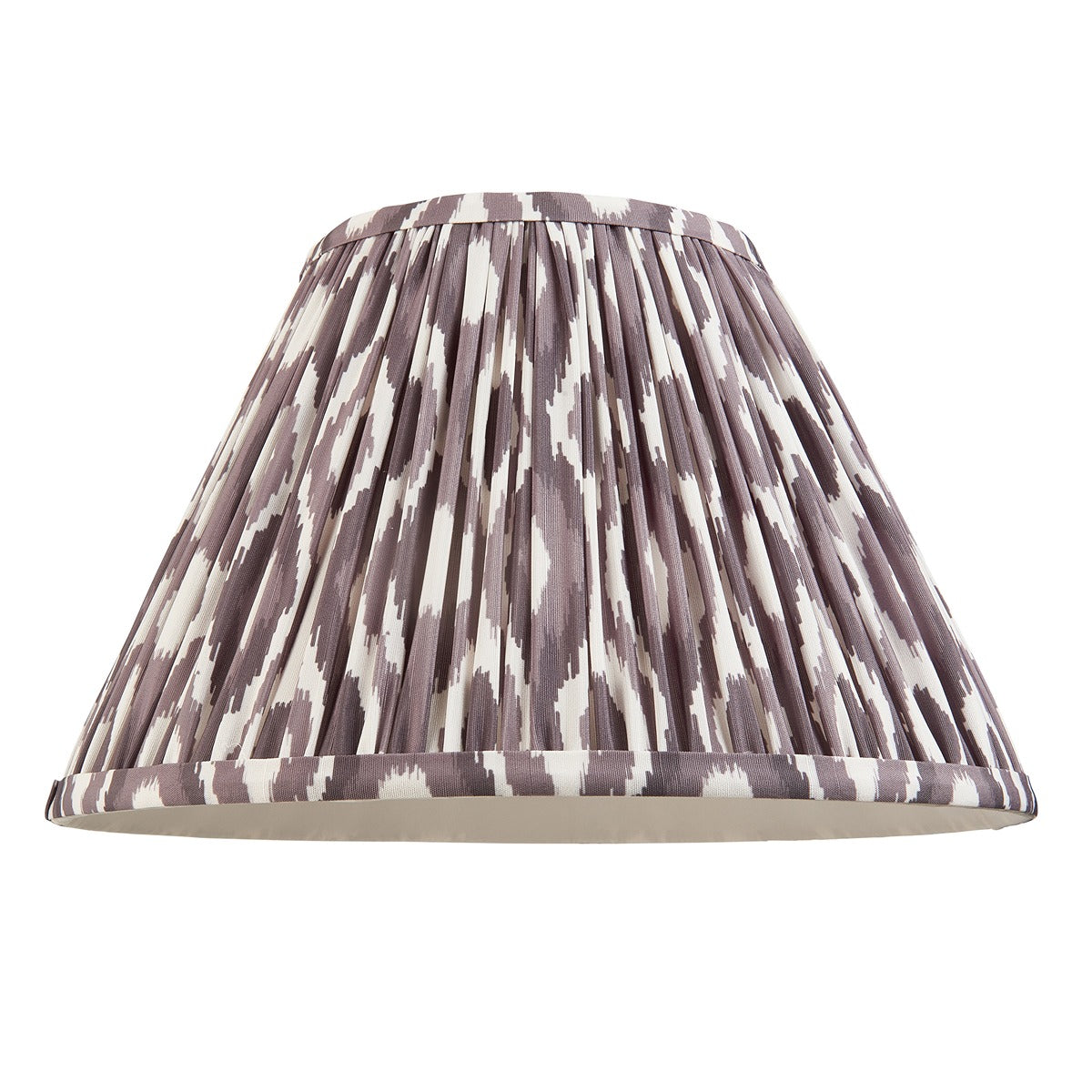 Ikat Shade 30cm - Pearl Grey Fabric