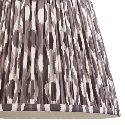Ikat Shade 35cm - Pearl Grey Fabric