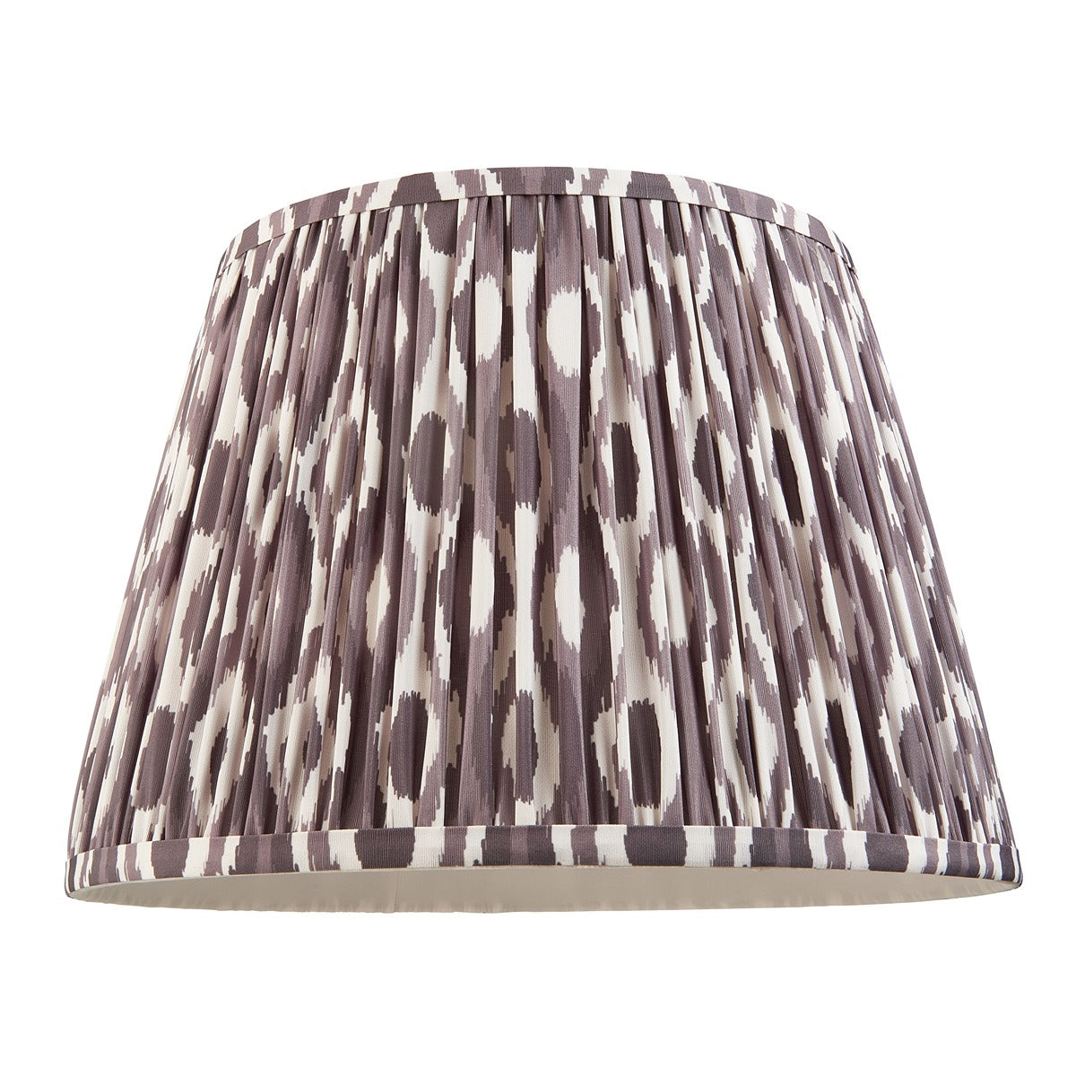 Ikat Shade 35cm - Pearl Grey Fabric
