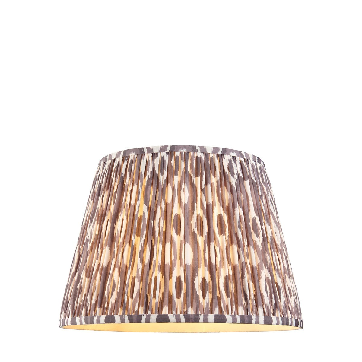 Ikat Shade 40cm - Pearl Grey Fabric