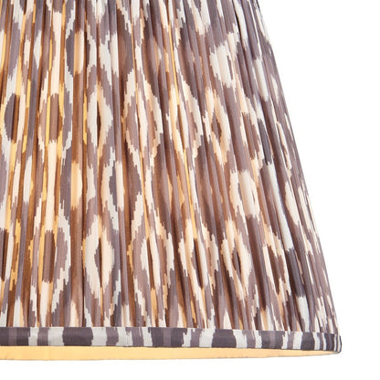 Ikat Shade 40cm - Pearl Grey Fabric