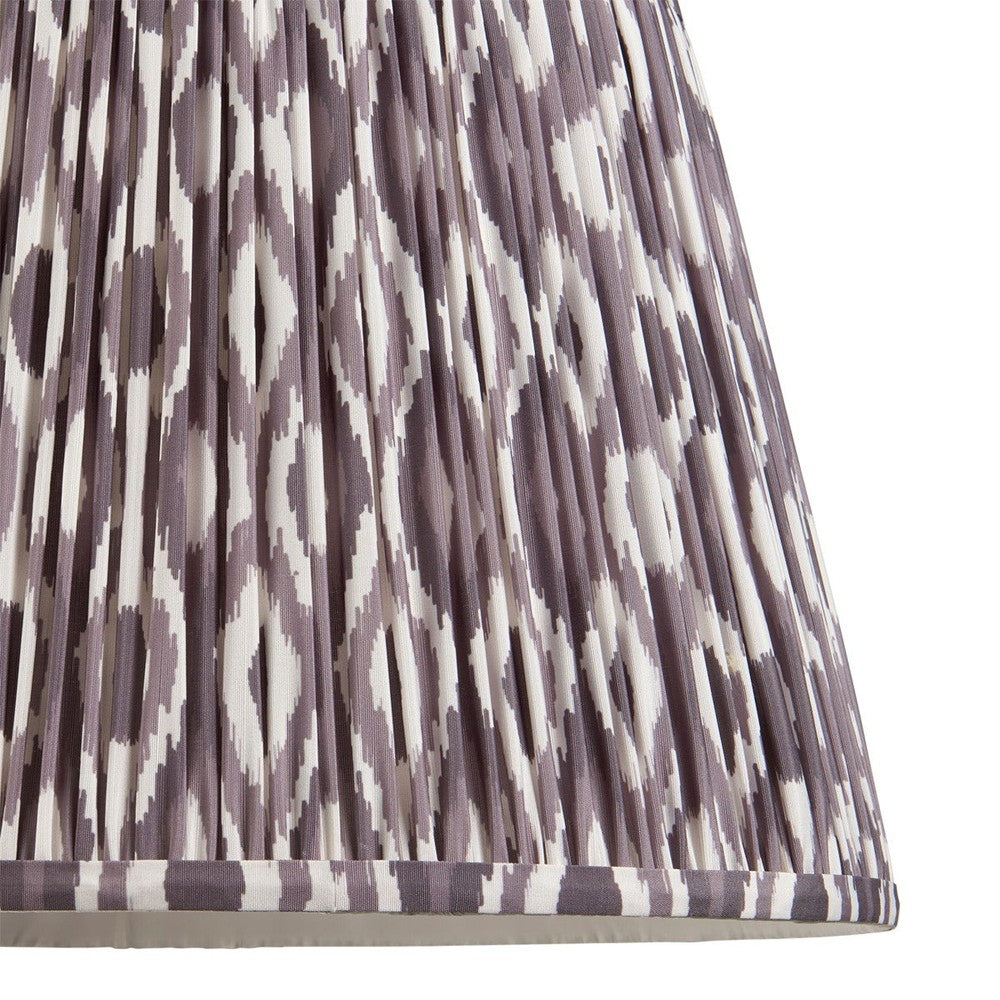 Ikat Shade 40cm - Pearl Grey Fabric