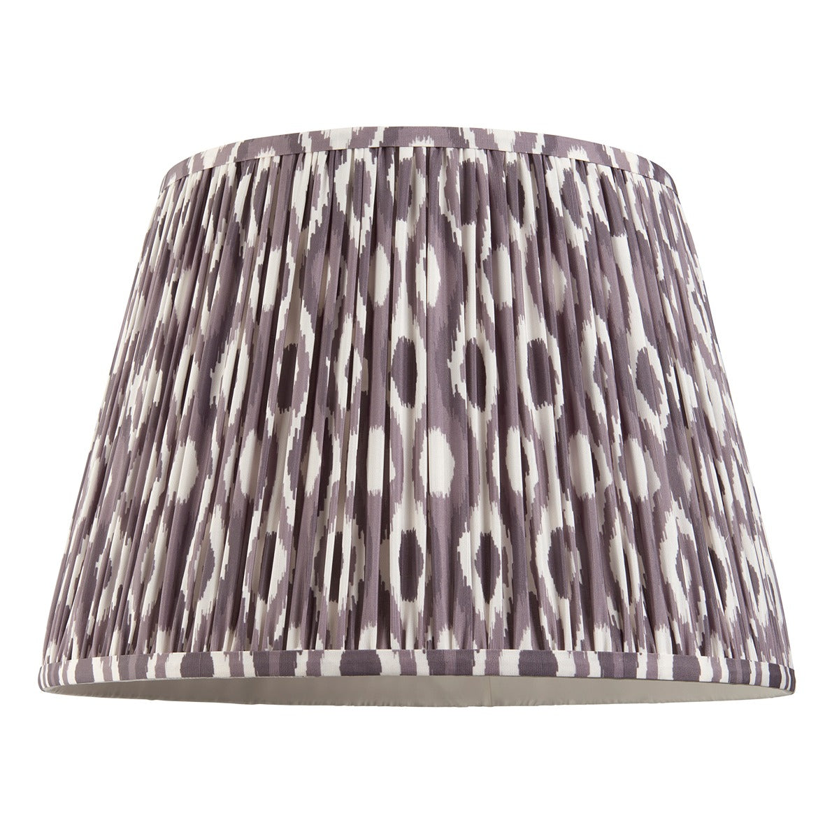 Ikat Shade 40cm - Pearl Grey Fabric