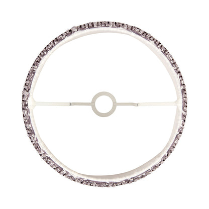 Ikat Shade 40cm - Pearl Grey Fabric