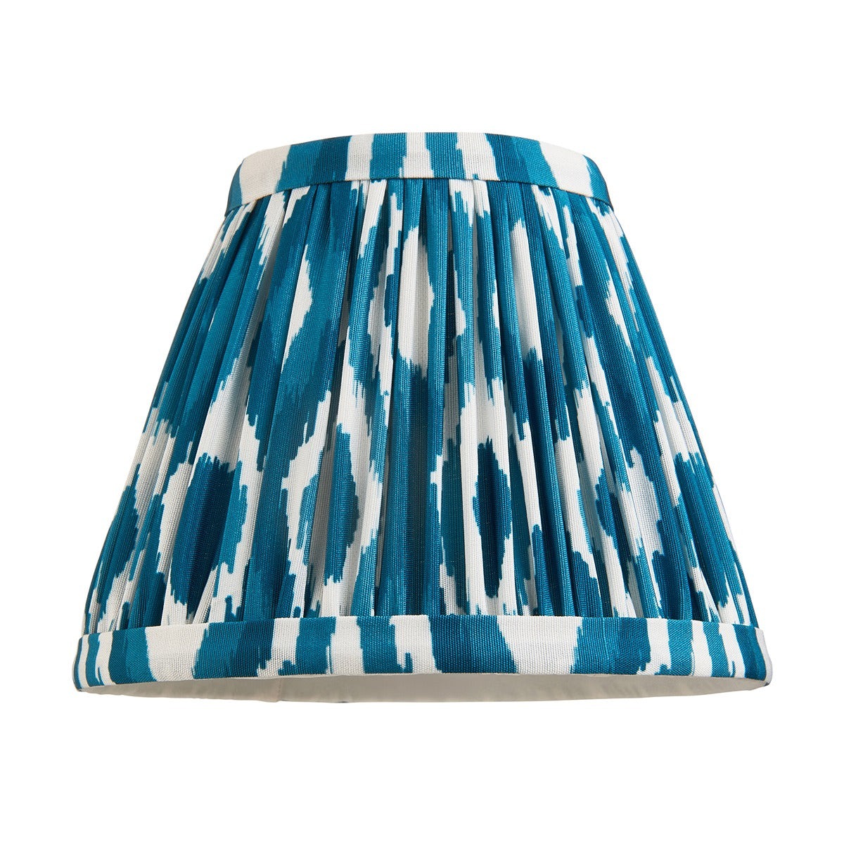 Ikat Shade 16cm - Marlin Blue Fabric