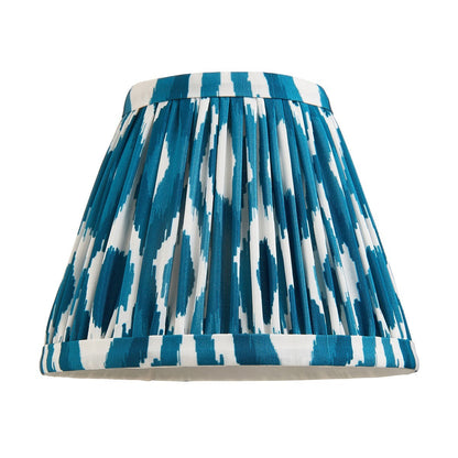 Ikat Shade 16cm - Marlin Blue Fabric