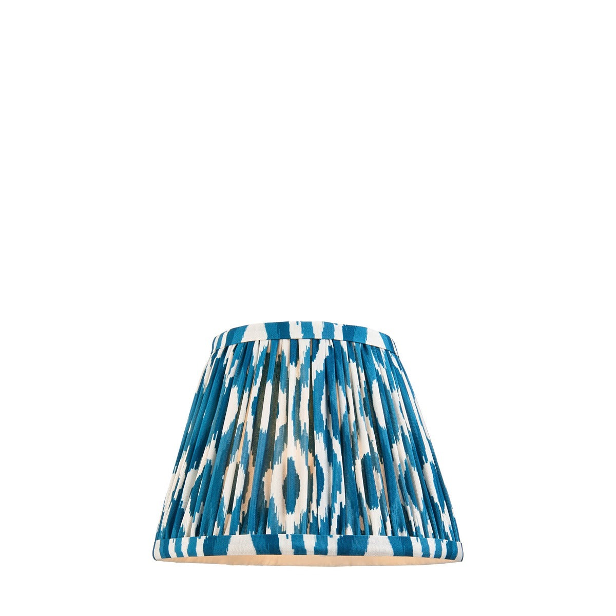 Ikat Shade 20cm - Marlin Blue Fabric