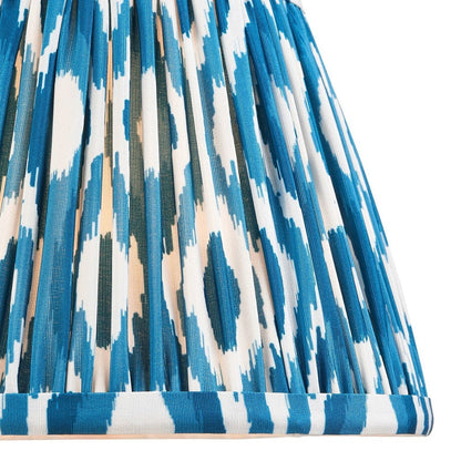 Ikat Shade 20cm - Marlin Blue Fabric