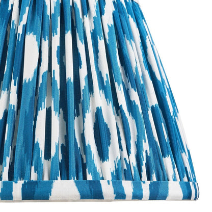 Ikat Shade 20cm - Marlin Blue Fabric
