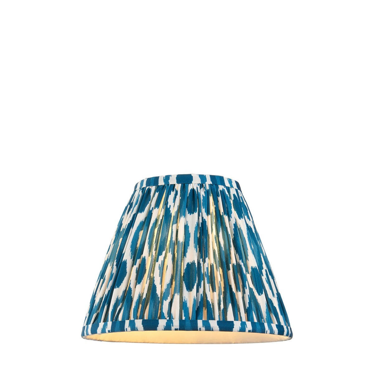Ikat Shade 25cm - Marlin Blue Fabric