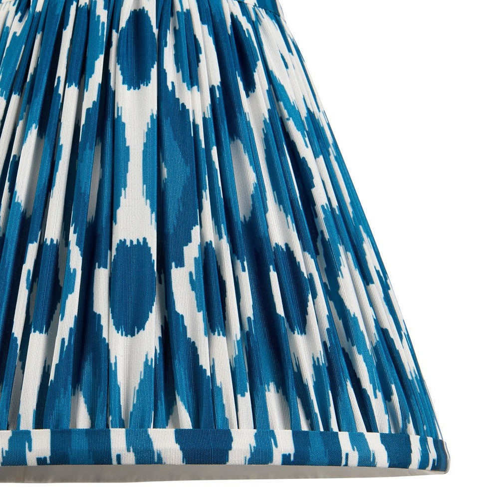 Ikat Shade 25cm - Marlin Blue Fabric