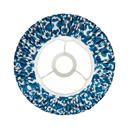 Ikat Shade 25cm - Marlin Blue Fabric