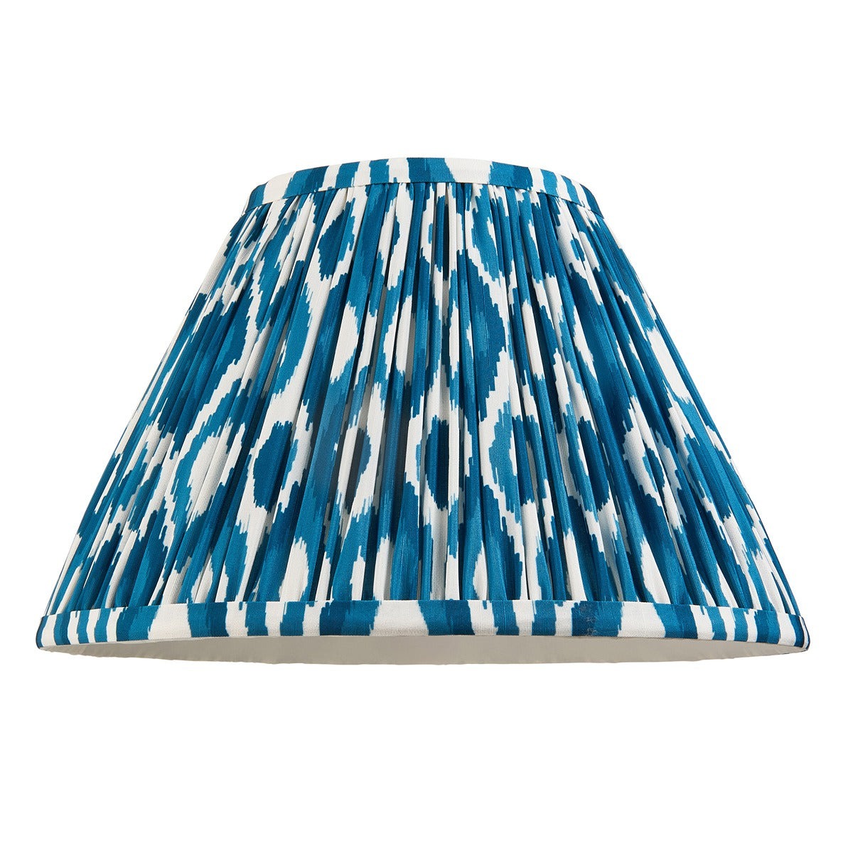 Ikat Shade 30cm - Marlin Blue Fabric