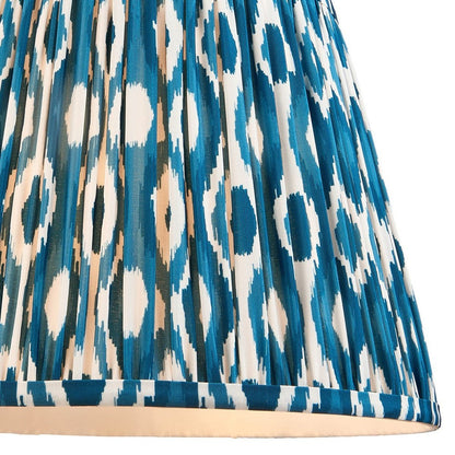 Ikat Shade 35cm - Marlin Blue Fabric