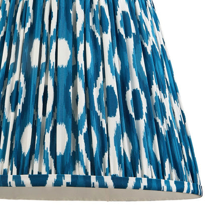 Ikat Shade 35cm - Marlin Blue Fabric