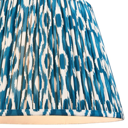 Ikat Shade 40cm - Marlin Blue Fabric