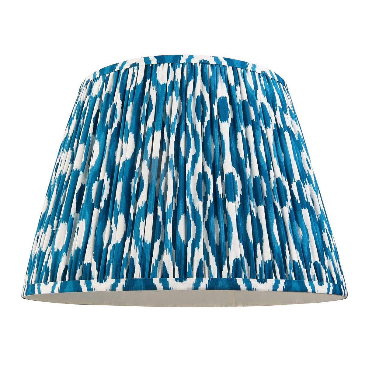 Ikat Shade 40cm - Marlin Blue Fabric