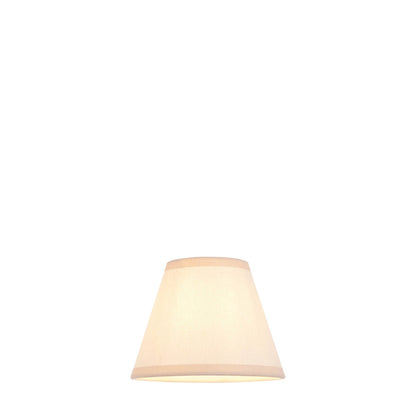 Ivy Shade 16cm - Almond White Fabric