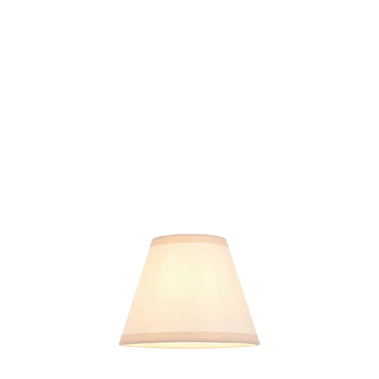 Ivy Shade 16cm - Almond White Fabric