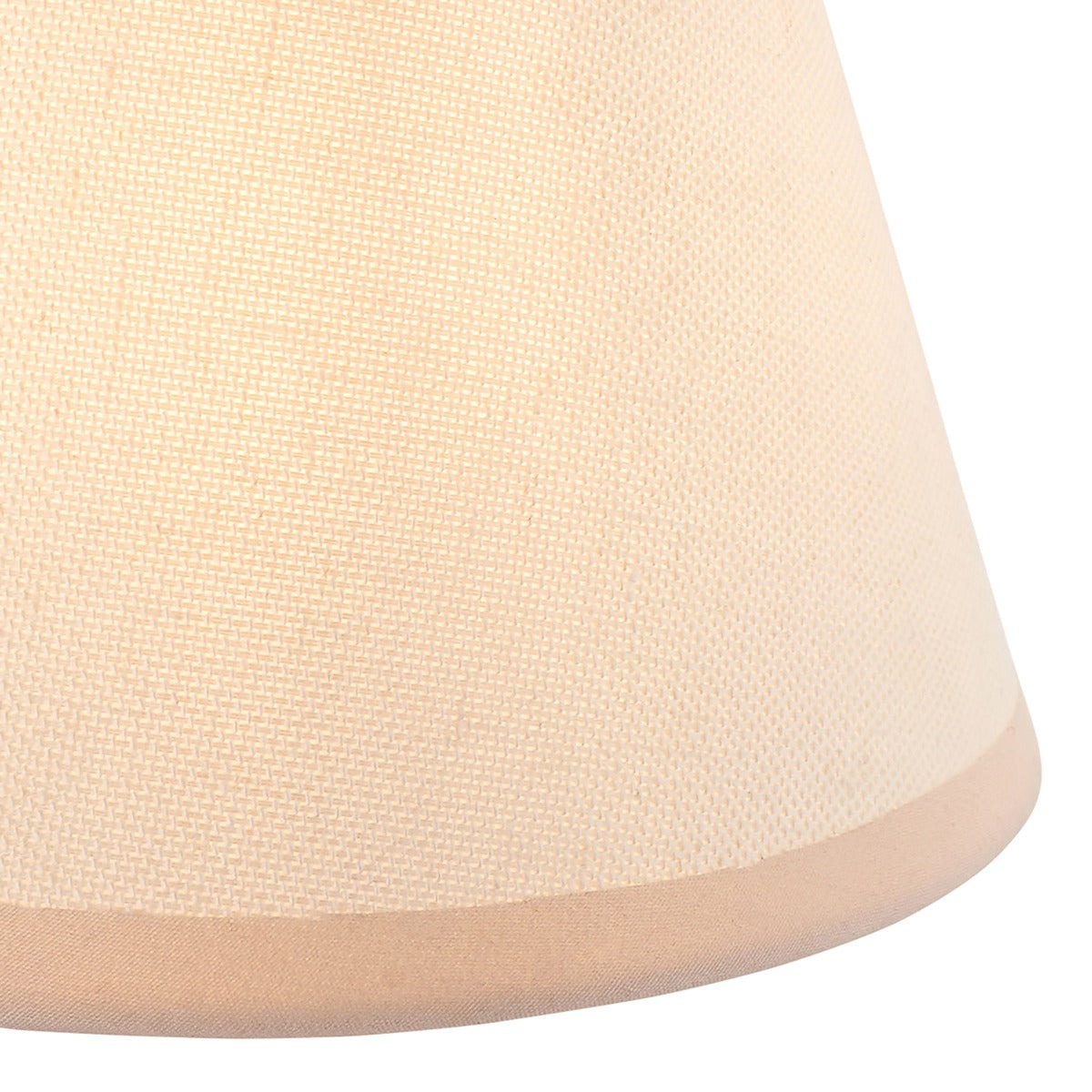 Ivy Shade 16cm - Almond White Fabric