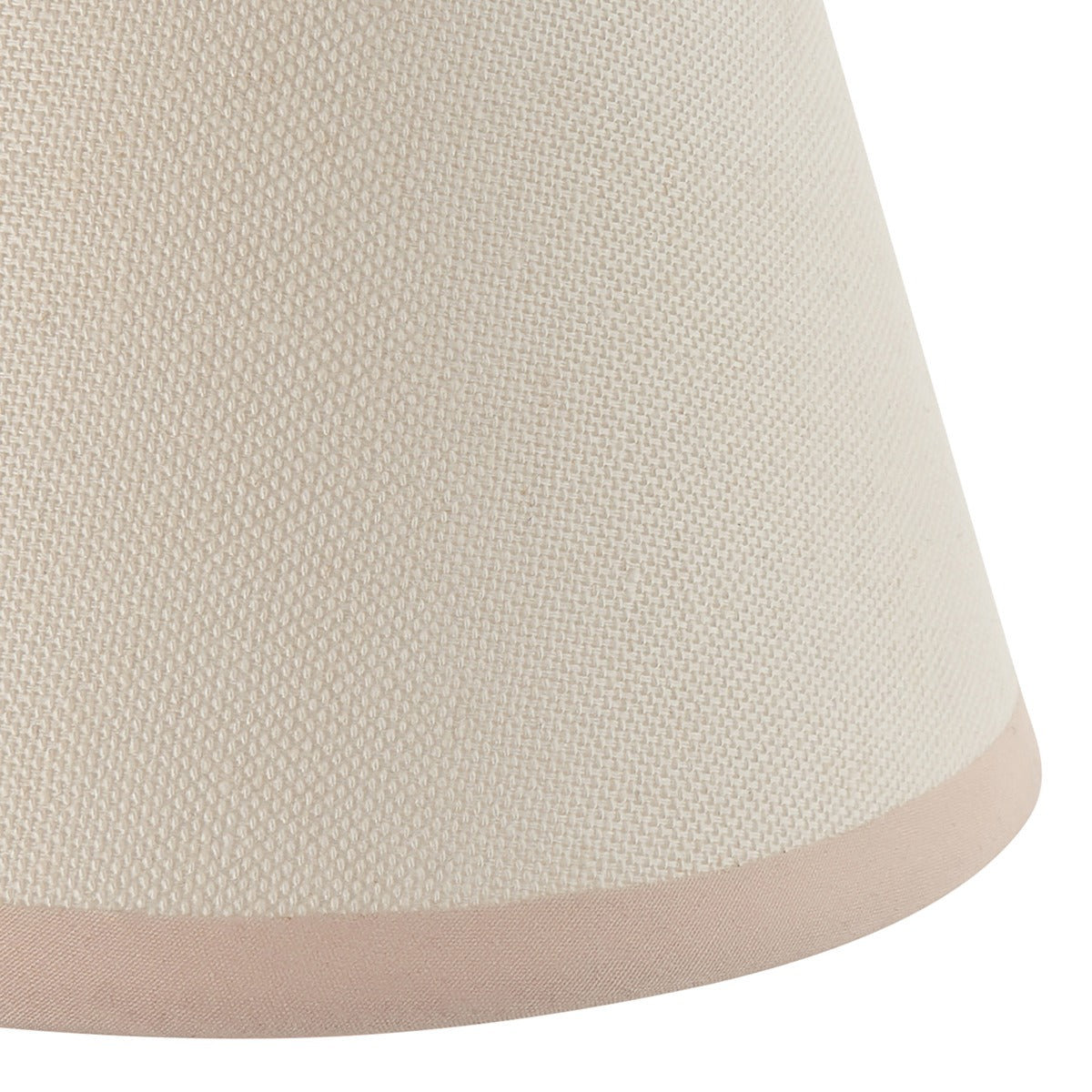 Ivy Shade 16cm - Almond White Fabric