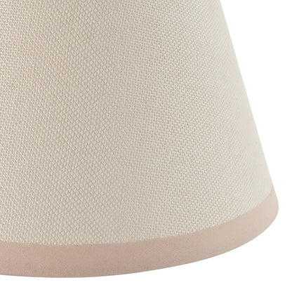 Ivy Shade 16cm - Almond White Fabric