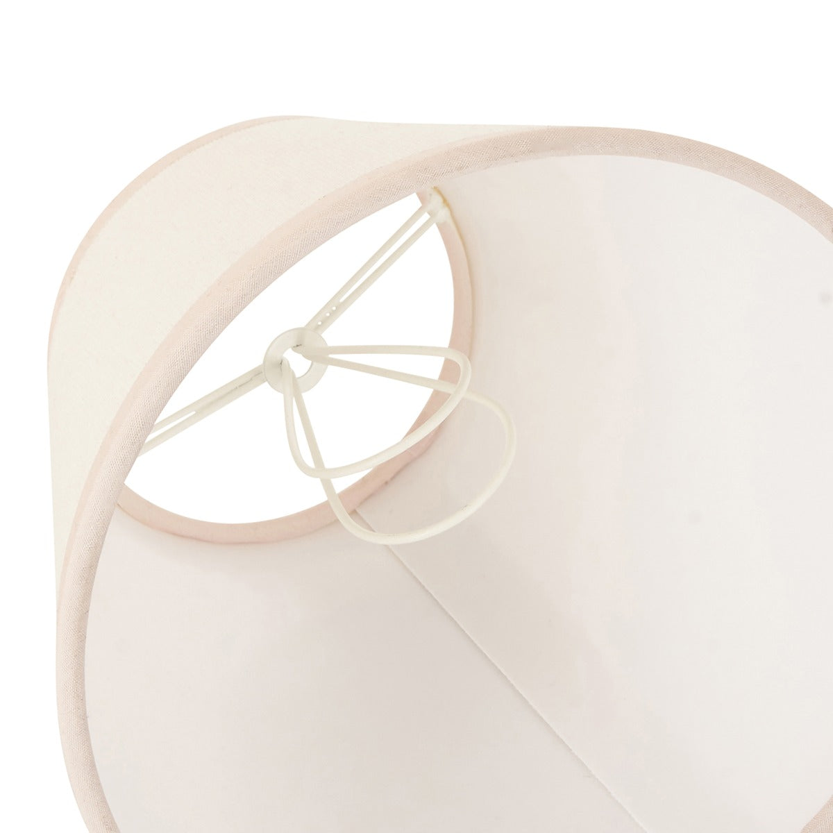 Ivy Shade 16cm - Almond White Fabric