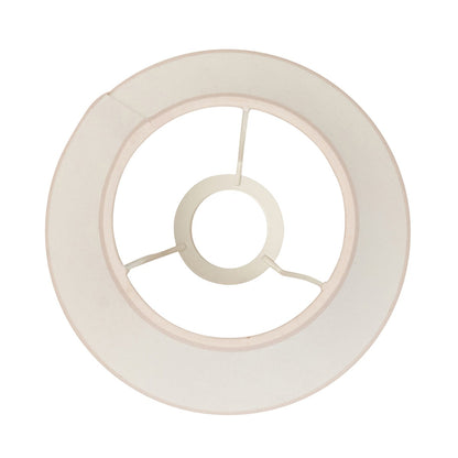 Ivy Shade 11.8cm - Almond White Fabric