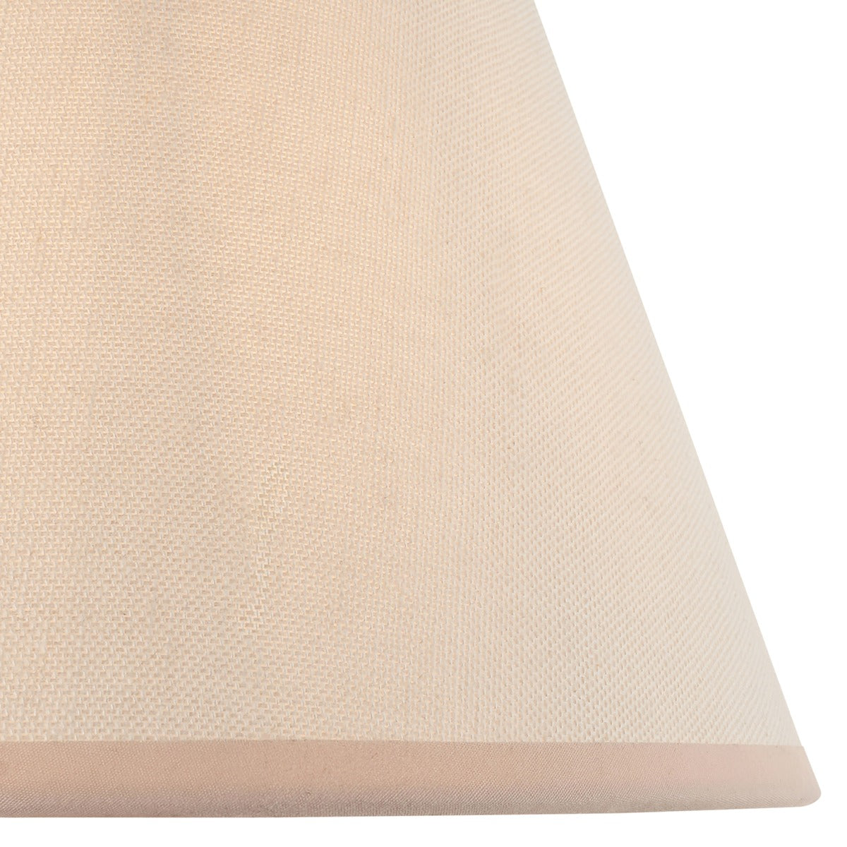 Ivy Shade 25cm - Almond White Fabric