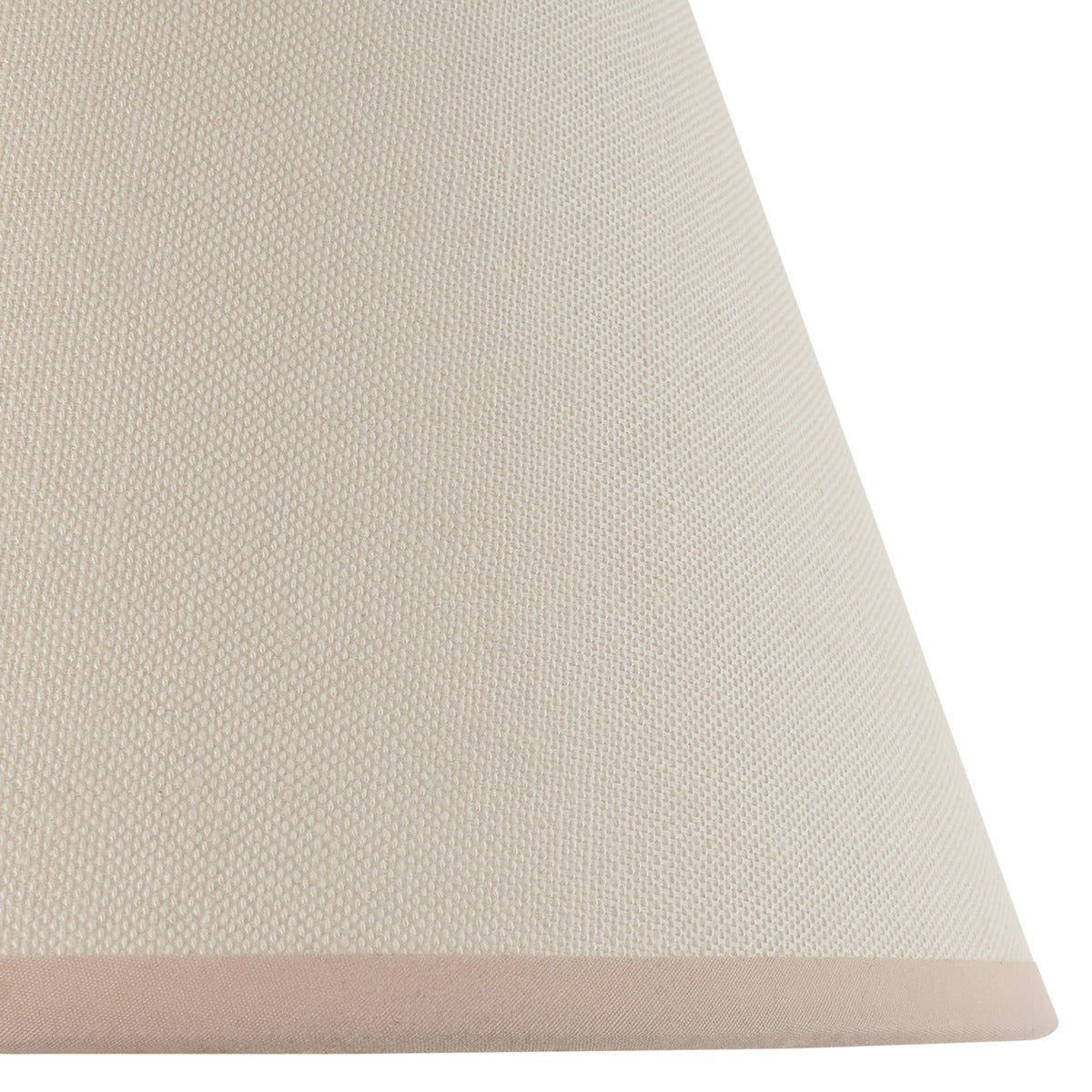 Ivy Shade 25cm - Almond White Fabric