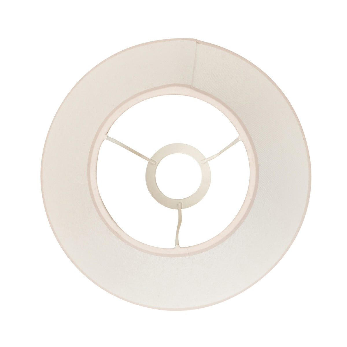 Ivy Shade 25cm - Almond White Fabric