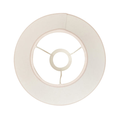 Ivy Shade 25cm - Almond White Fabric
