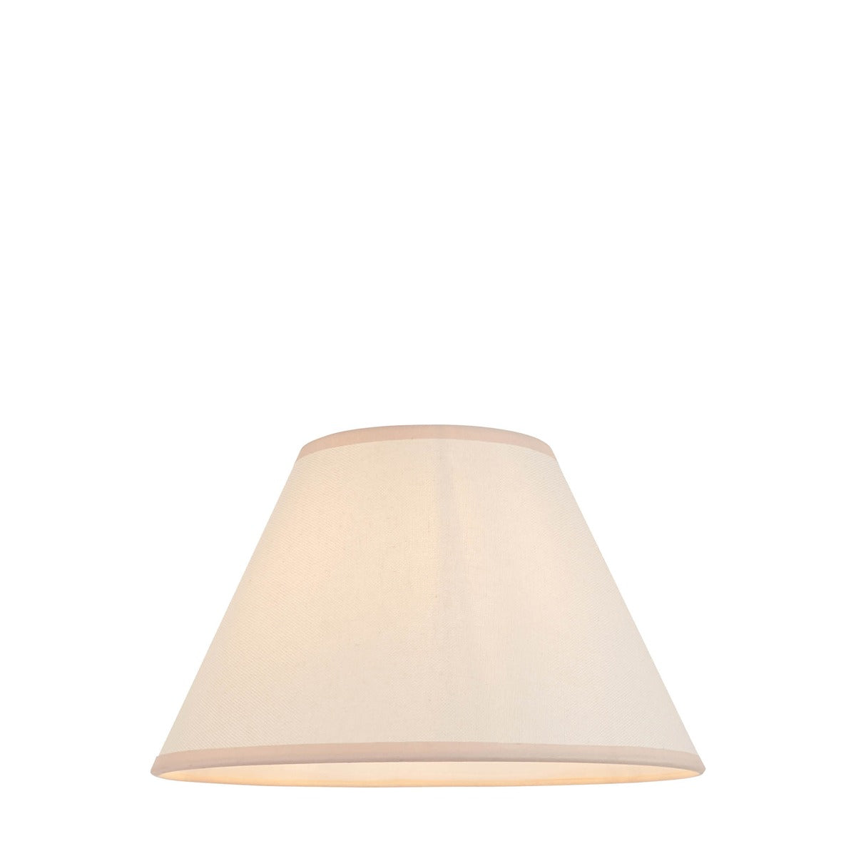 Ivy Shade 30cm - Almond White Fabric