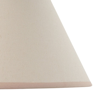 Ivy Shade 30cm - Almond White Fabric